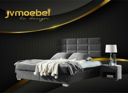 Box spring bed double beds luxury bedroom designer double beds 160x200 new